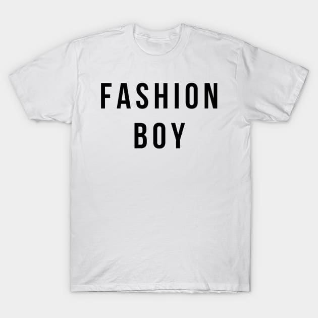 Fashion Boy T-Shirt by TintedRed
